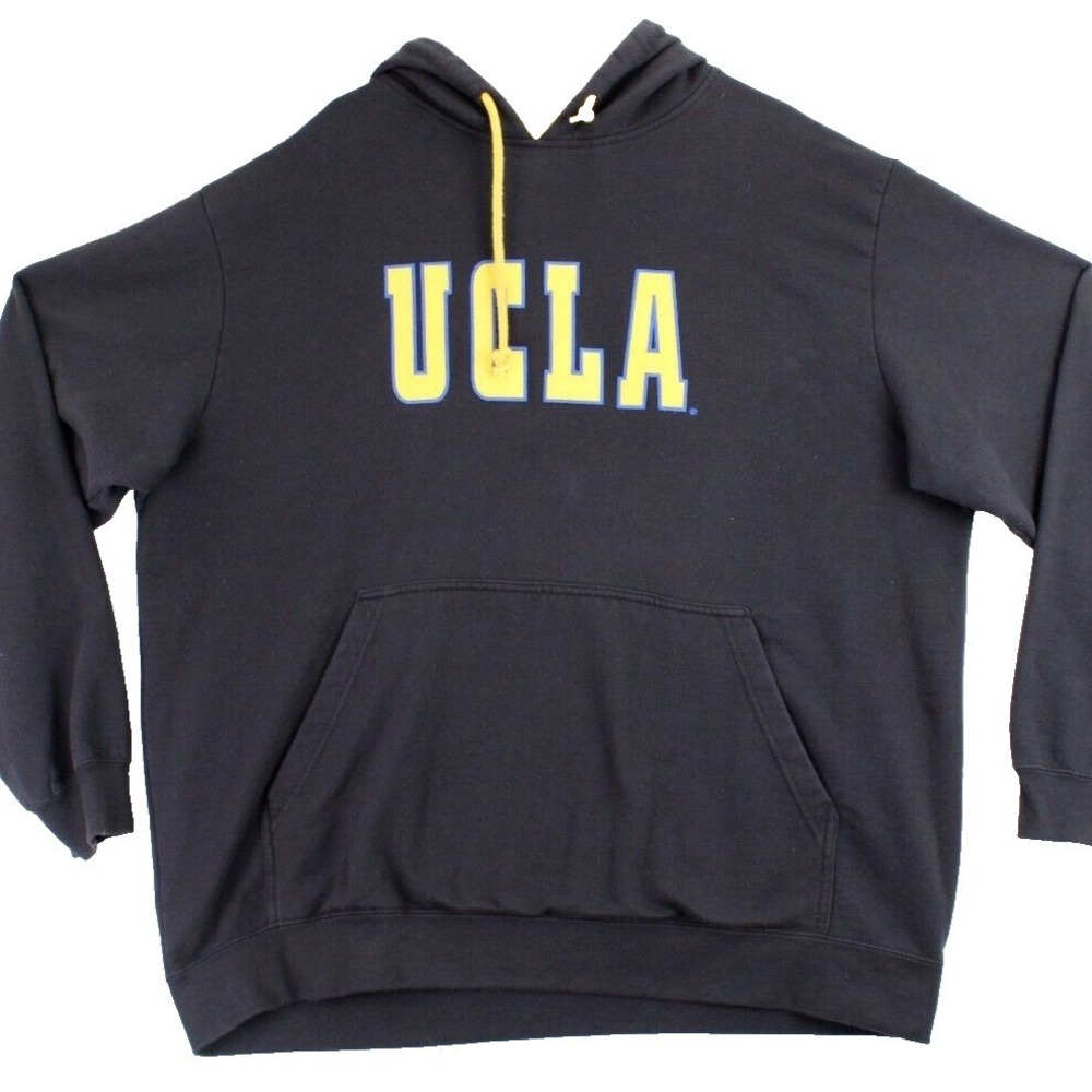 NCAA UCLA Bruins Black Hoodie Sweatshirt XXXL‎ Team Edition Apparel Foot Locker